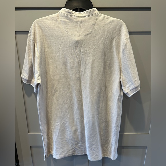 NWT Mens Zara button down Short sleeve Henley - Picture 2 of 6